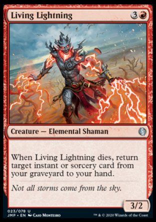 Living Lightning (Jumpstart) Trading Card