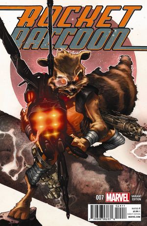 Rocket Raccoon #7 (Simone Bianchi Variant Cover)