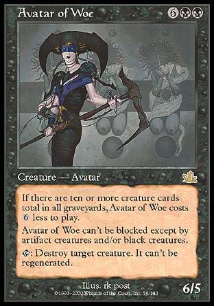 Avatar of Woe (Prophecy) Trading Card