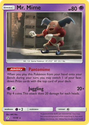 Mr. Mime (11/18) - Detective Pikachu