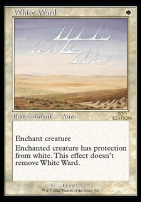 White Ward (Magic 30th Anniversary Edition - Old Frame)