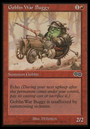 Goblin War Buggy (Urza's Saga) Trading Card