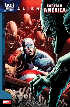 Alien Vs. Captain America #1 (Paulo Siqueira Variant)