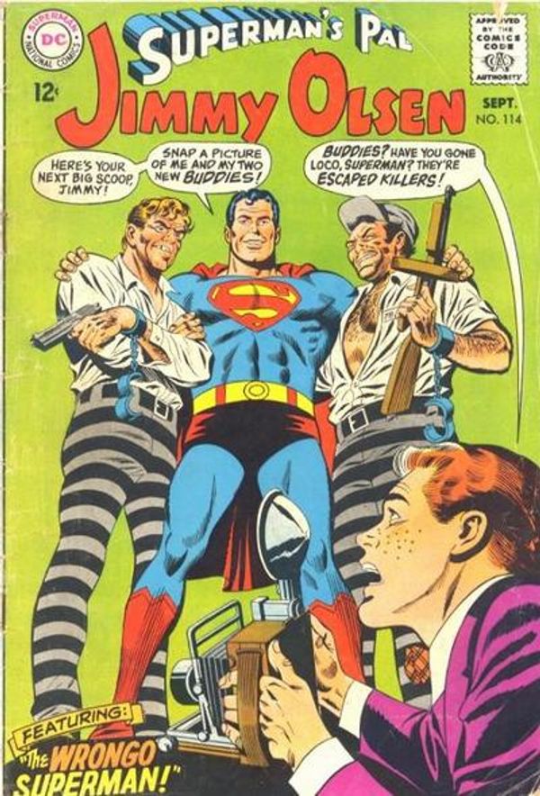 Superman's Pal, Jimmy Olsen #114