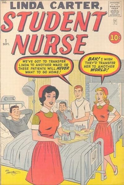 Linda Carter, Student Nurse #1 Comic