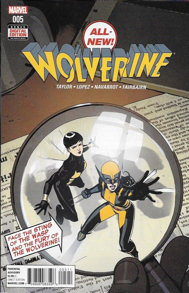 All New Wolverine #5 Comic