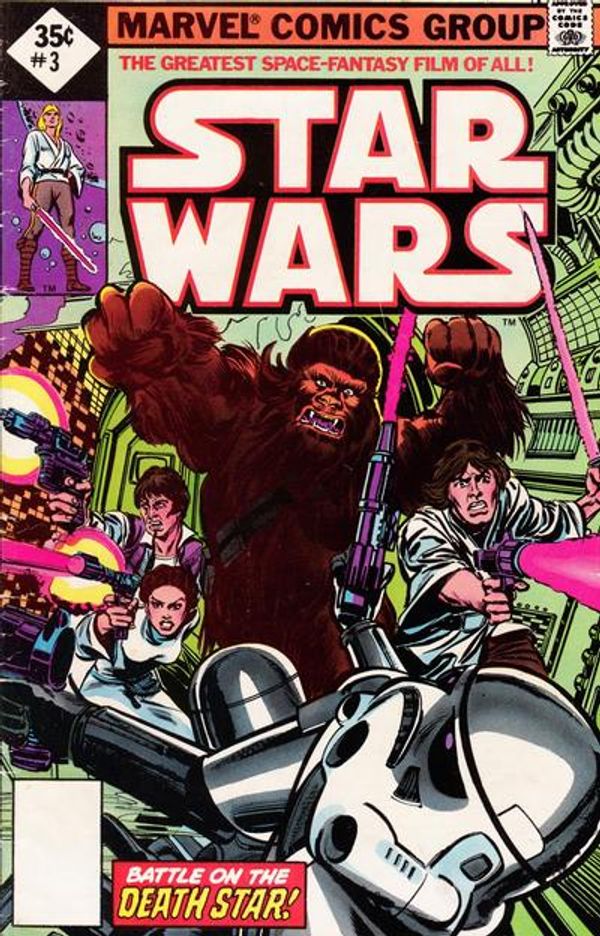 Star Wars #3 (No UPC No "Reprint" on Cover Variant) (2nd Printing)