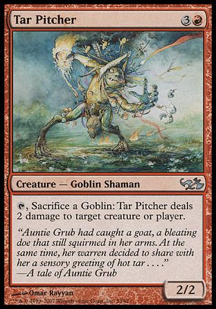 Tar Pitcher (Elves vs. Goblins) Trading Card