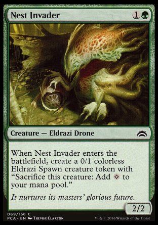 Nest Invader (Planechase Anthology decks) Trading Card