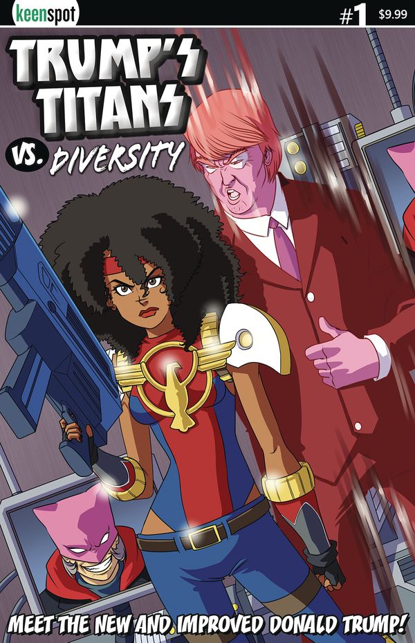 Trumps Titans Vs Diversity #1 (New Donald Cover)