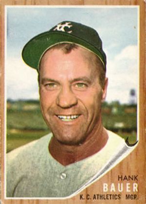 Hank Bauer 1962 Topps #463