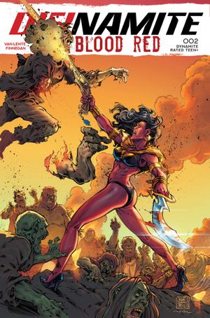 Die!namite Blood Red #2 (Cvr B Roberto Meli Variant)