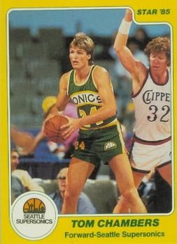 Tom Chambers 1984 Star #113 Sports Card