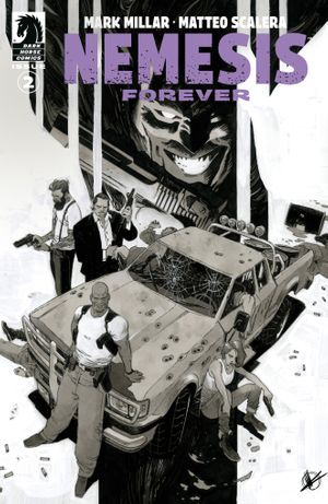 Nemesis Forever #2 (Cvr B B&W Matteo Scalera)
