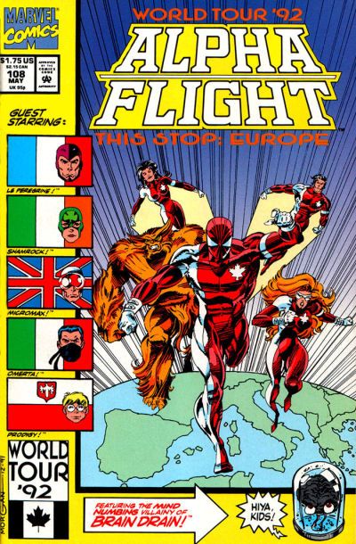 Alpha Flight #108 Comic