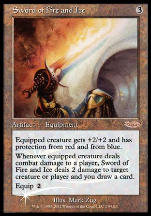 Sword of Fire and Ice (Judge Gift Promos) Trading Card