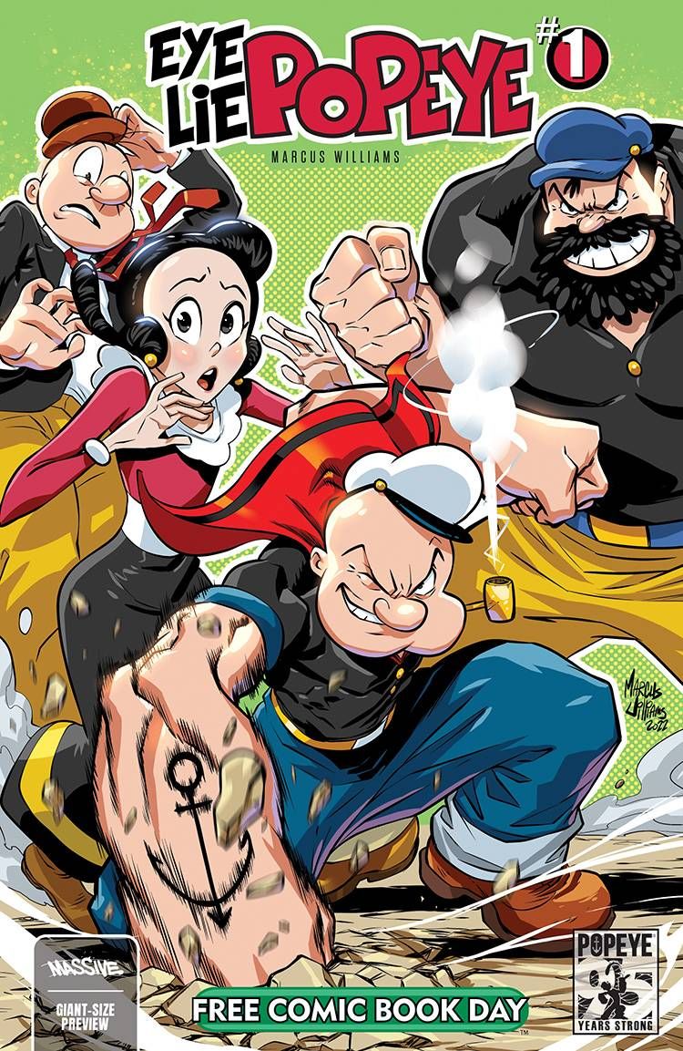 FCBD 2024 Eye Lie Popeye #nn Comic