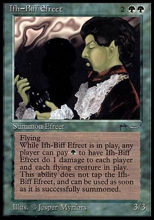 Ifh-Biff Efreet (Arabian Nights) Trading Card