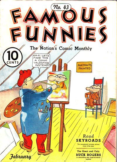 Famous Funnies #43 Comic