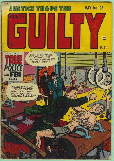 Justice Traps the Guilty #38 Comic