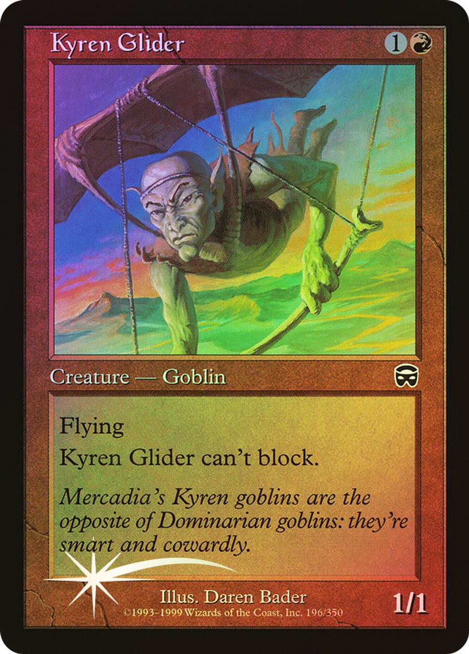 Kyren Glider (Mercadian Masques - Foil) Trading Card