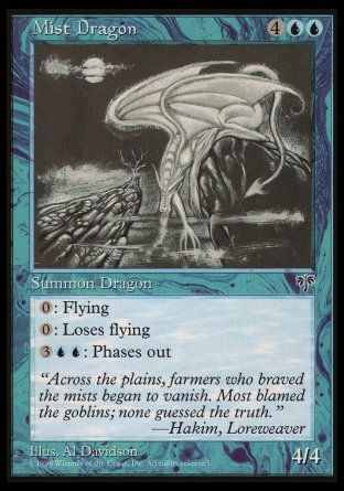 Mist Dragon (Mirage) Trading Card