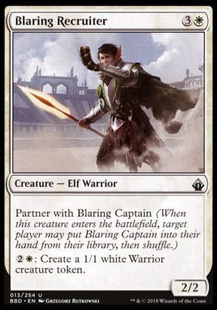 Blaring Recruiter (Battlebond) Trading Card