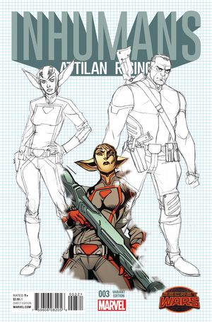 Inhumans: Attilan Rising #3 (Variant Edition)
