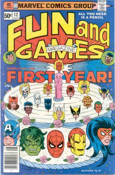 Fun and Games Magazine #12 Comic