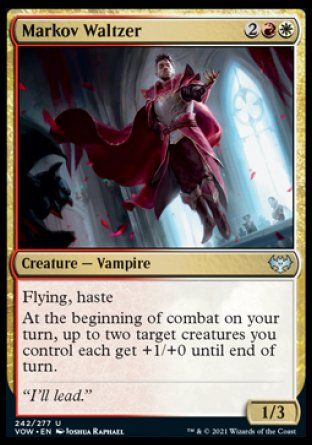 Markov Waltzer (Innistrad: Crimson Vow) Trading Card