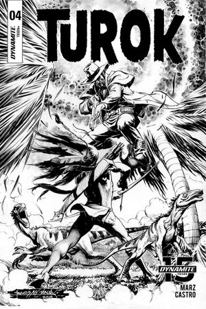 Turok #4 (10 Copy Morales B&w Cover)