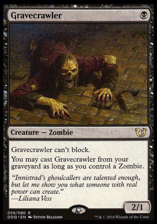 Gravecrawler (Blessed vs. Cursed) Trading Card