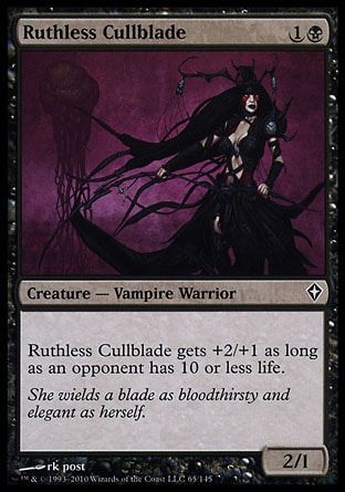 Ruthless Cullblade (Worldwake) Trading Card