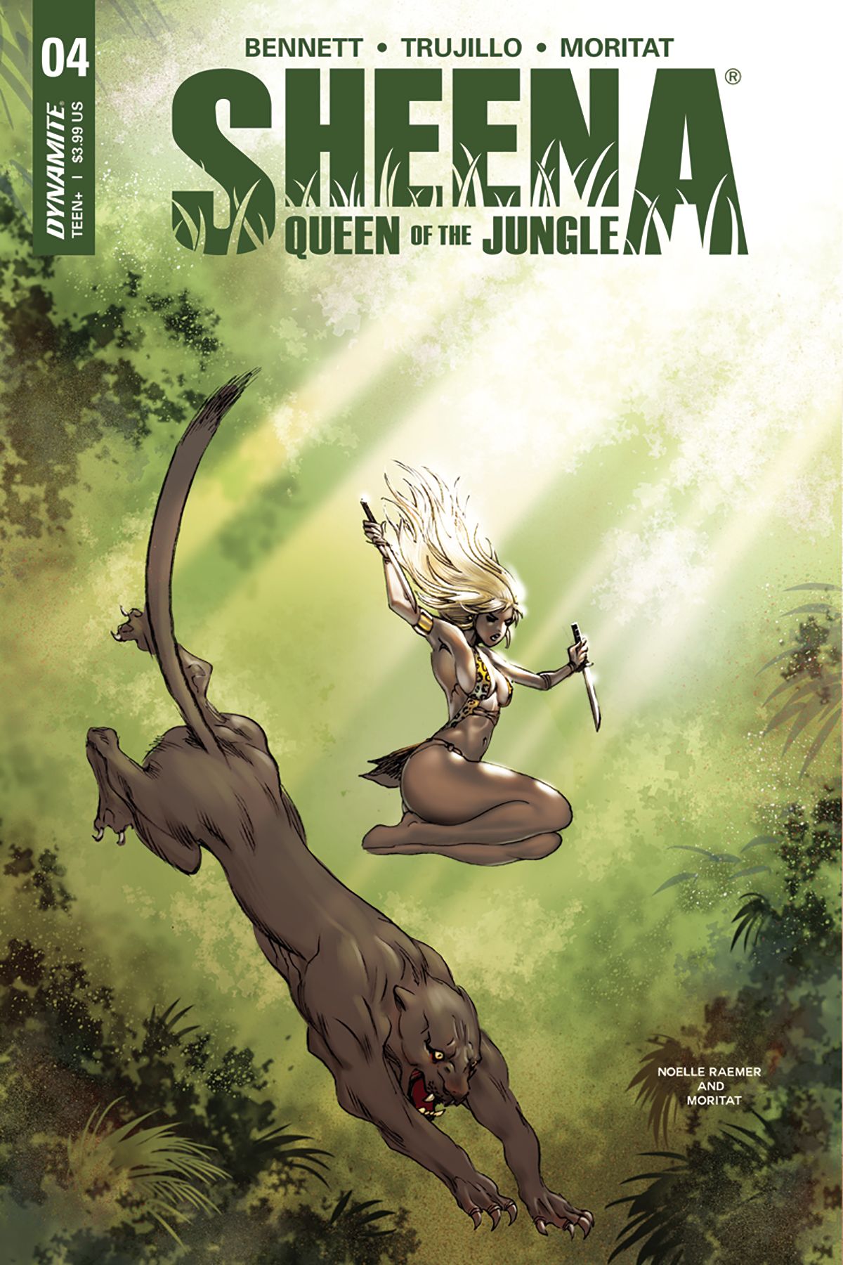 Sheena Queen of the Jungle #4 Comic