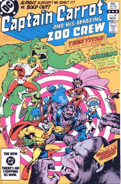 Captain Carrot and His Amazing Zoo Crew #20 Comic