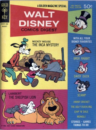 Walt Disney Comics Digest #3 Comic