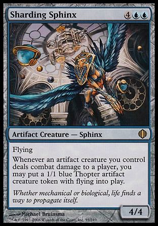 Sharding Sphinx (Shards of Alara) Trading Card