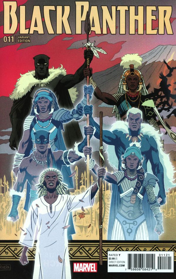 Black Panther #11 (Rivera Connecting G Variant)