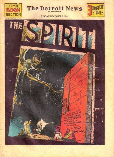 Spirit Section #12/8/1940 Comic
