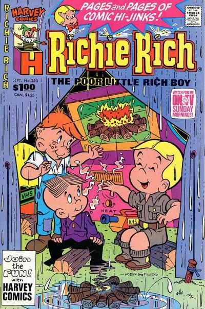 Richie Rich #250 Comic