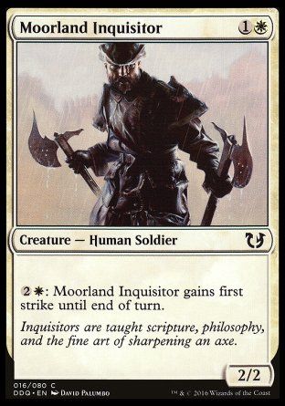 Moorland Inquisitor (Blessed vs. Cursed) Trading Card