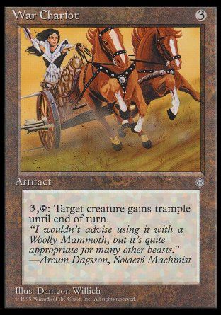 War Chariot (Ice Age) Trading Card