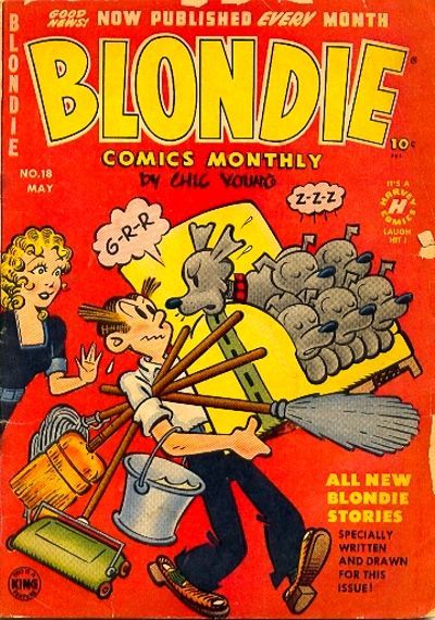 Blondie Comics Monthly #18 Comic