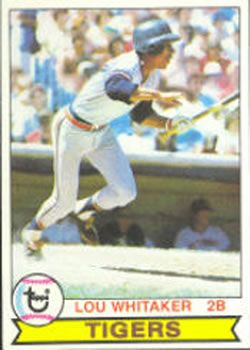 1984 Topps Baseball Card #695 Lou Whitaker