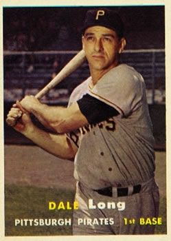 Dale Long 1957 Topps #3 Sports Card