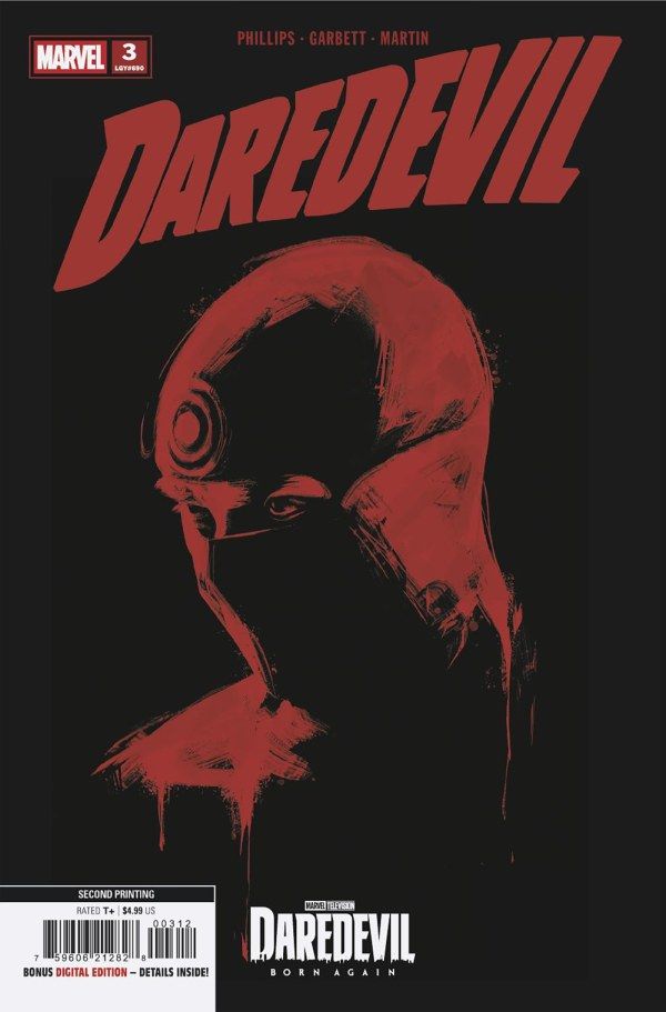Daredevil #3 (2nd Printing Marvel Television) Comic