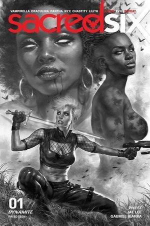Sacred Six #1 (25 Copy Parrillo B&w Cover)