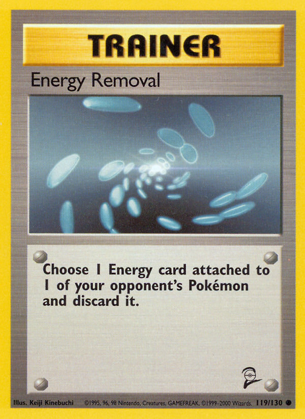 Energy Removal (119/130) - Base Set 2 Pokémon Card