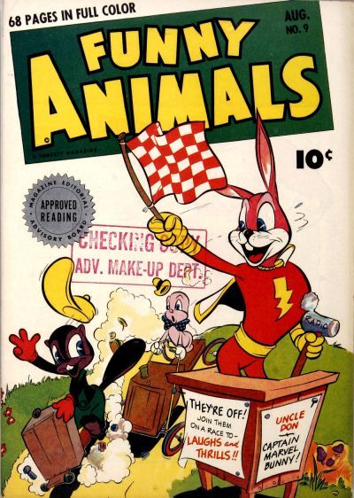 Fawcett's Funny Animals #9 Comic