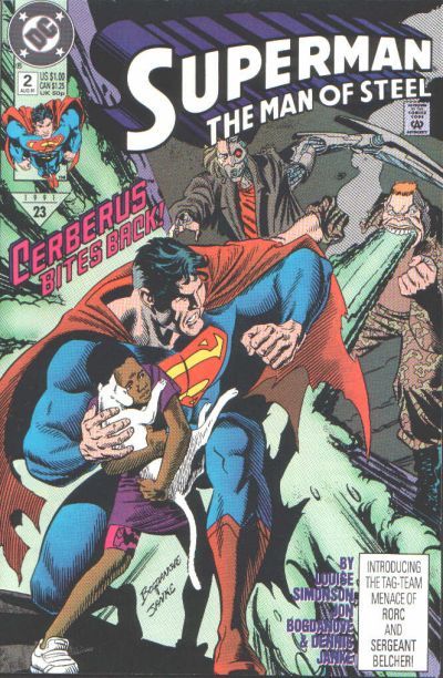 Superman Aug 1994, DC The Man of Steel #36